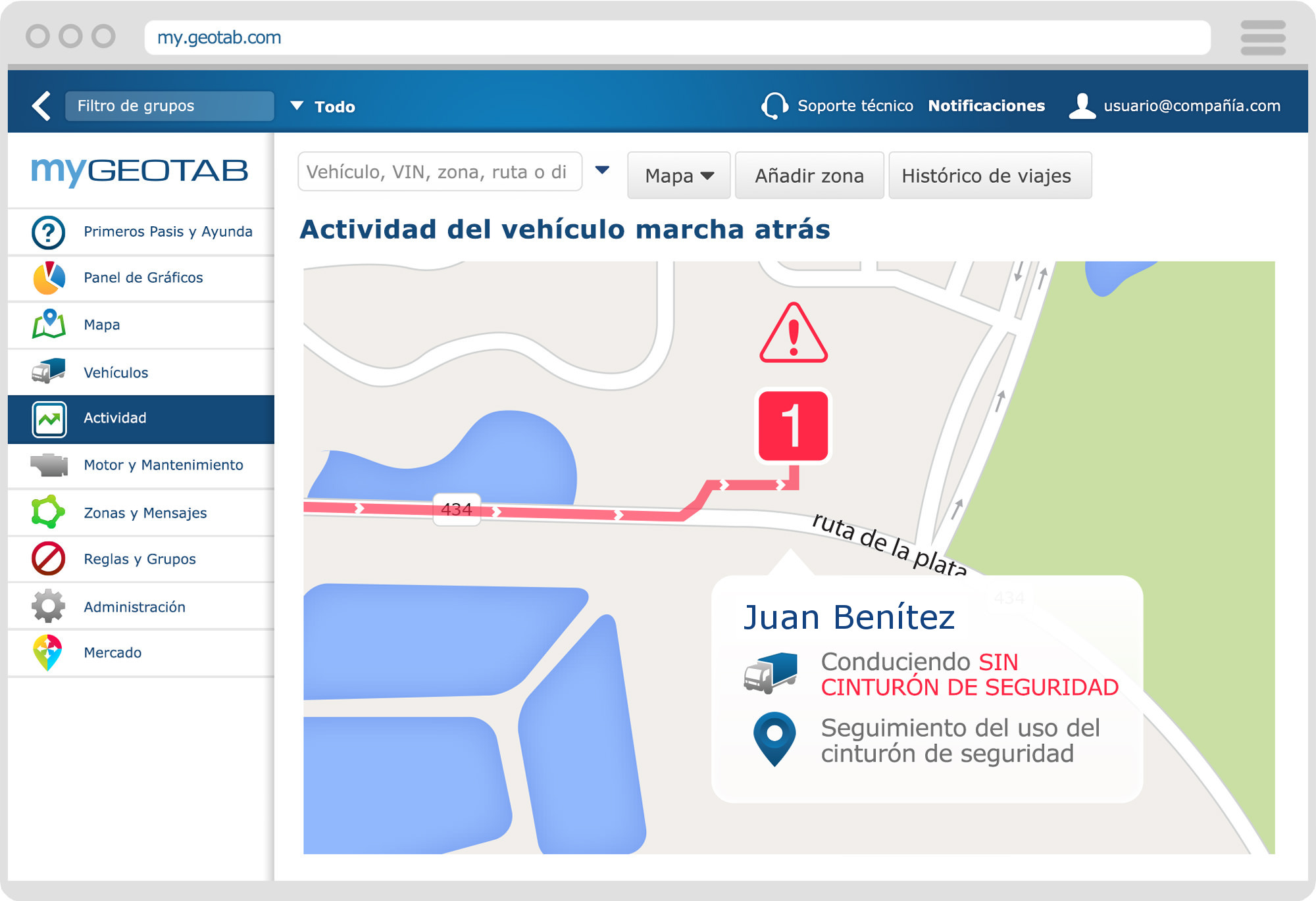 Mejorar los hábitos de uso del cinturón de seguridad de los conductores